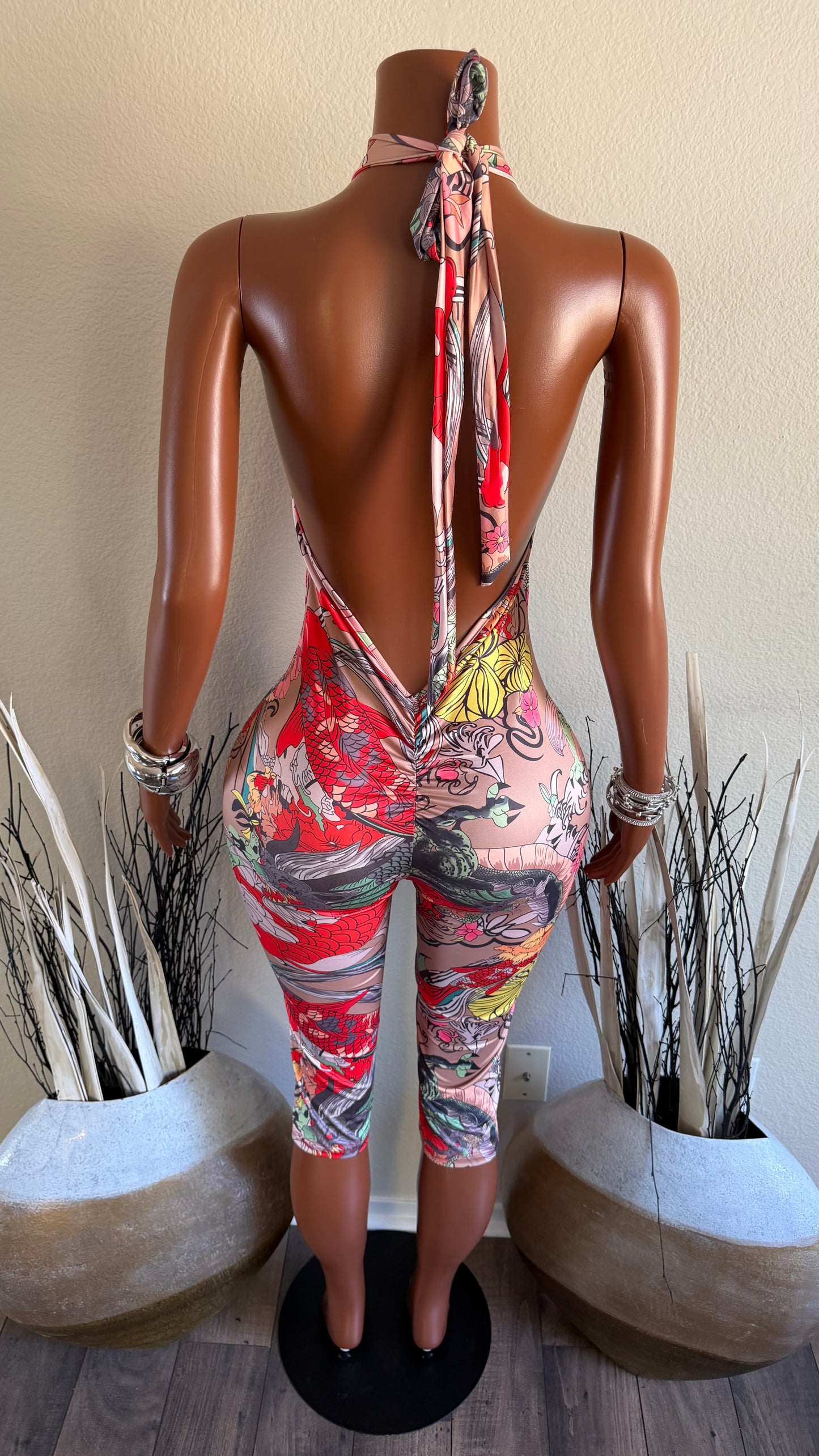 UNTOUCHABLE PRINT ROMPER