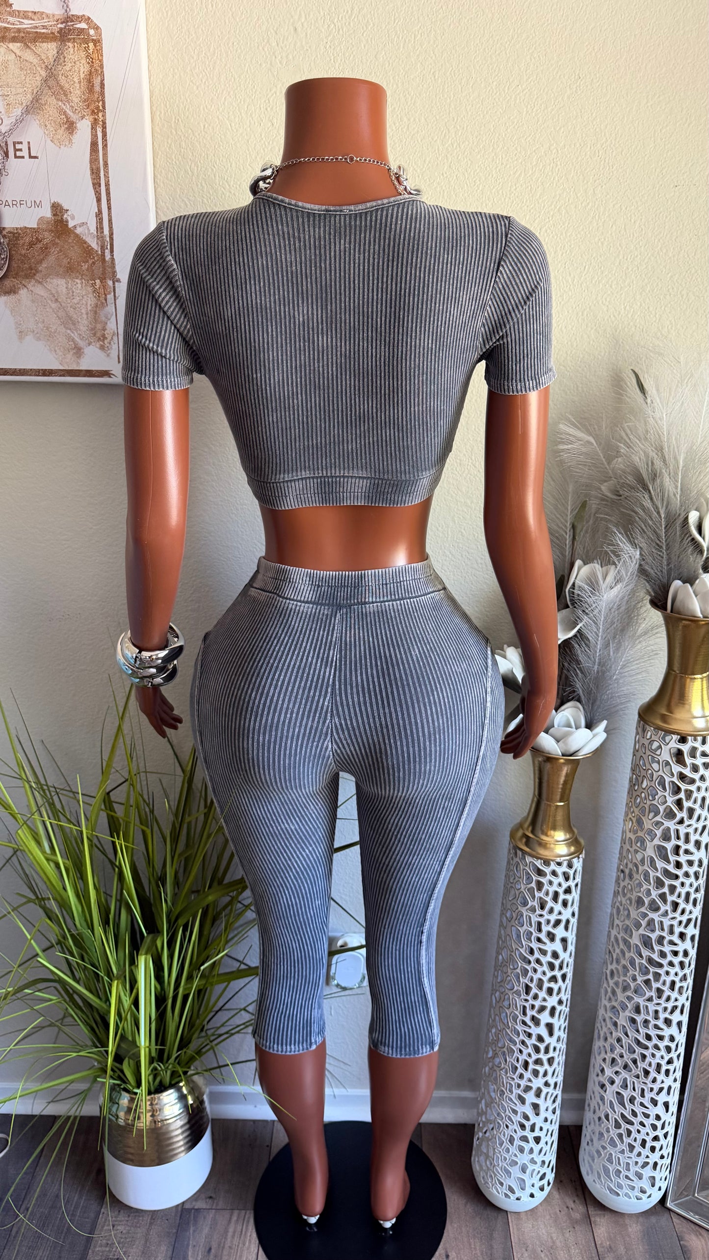 AMORA CAPRI SET (GREY)