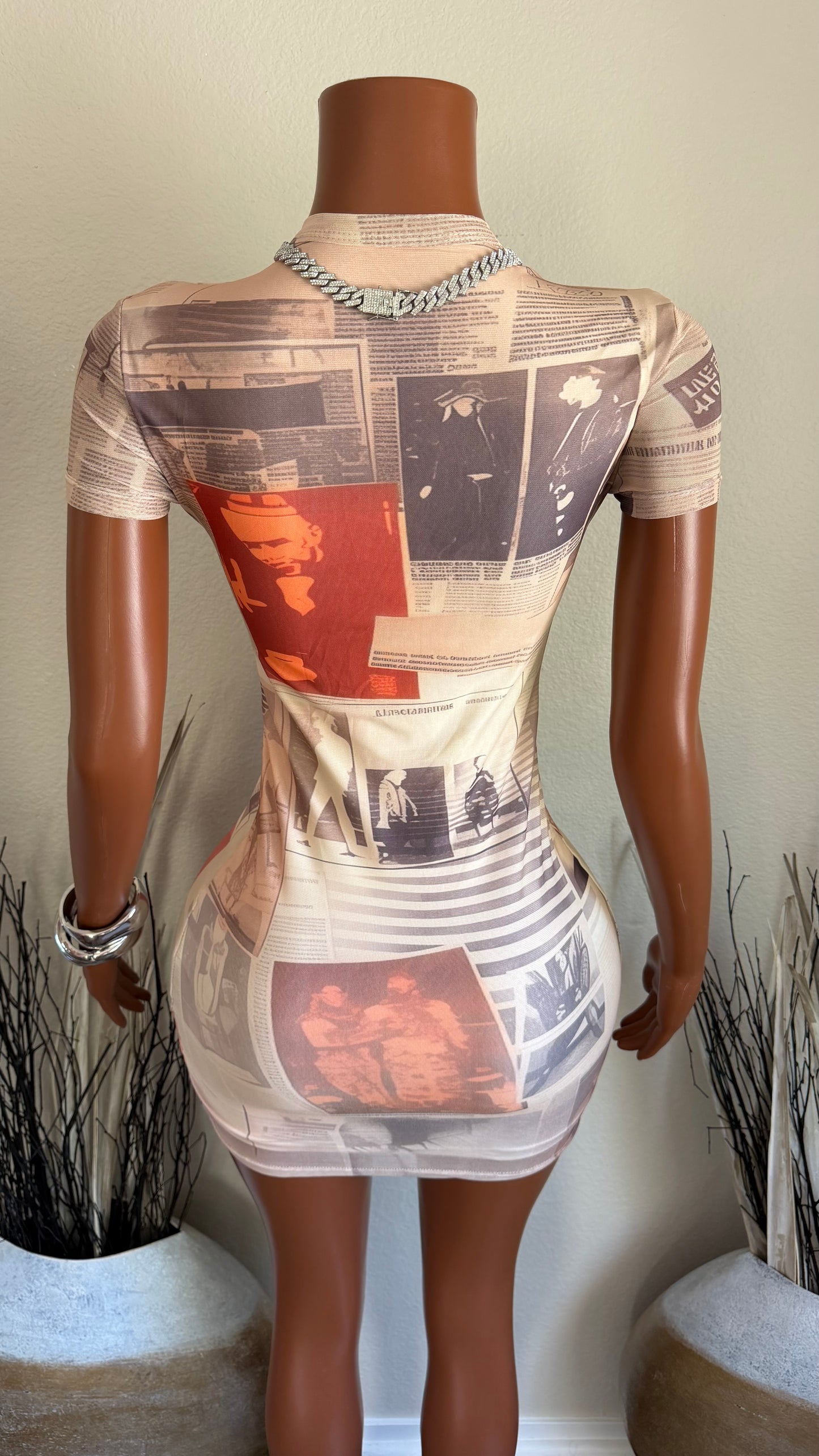 READ ALL ABOUT IT DRESS