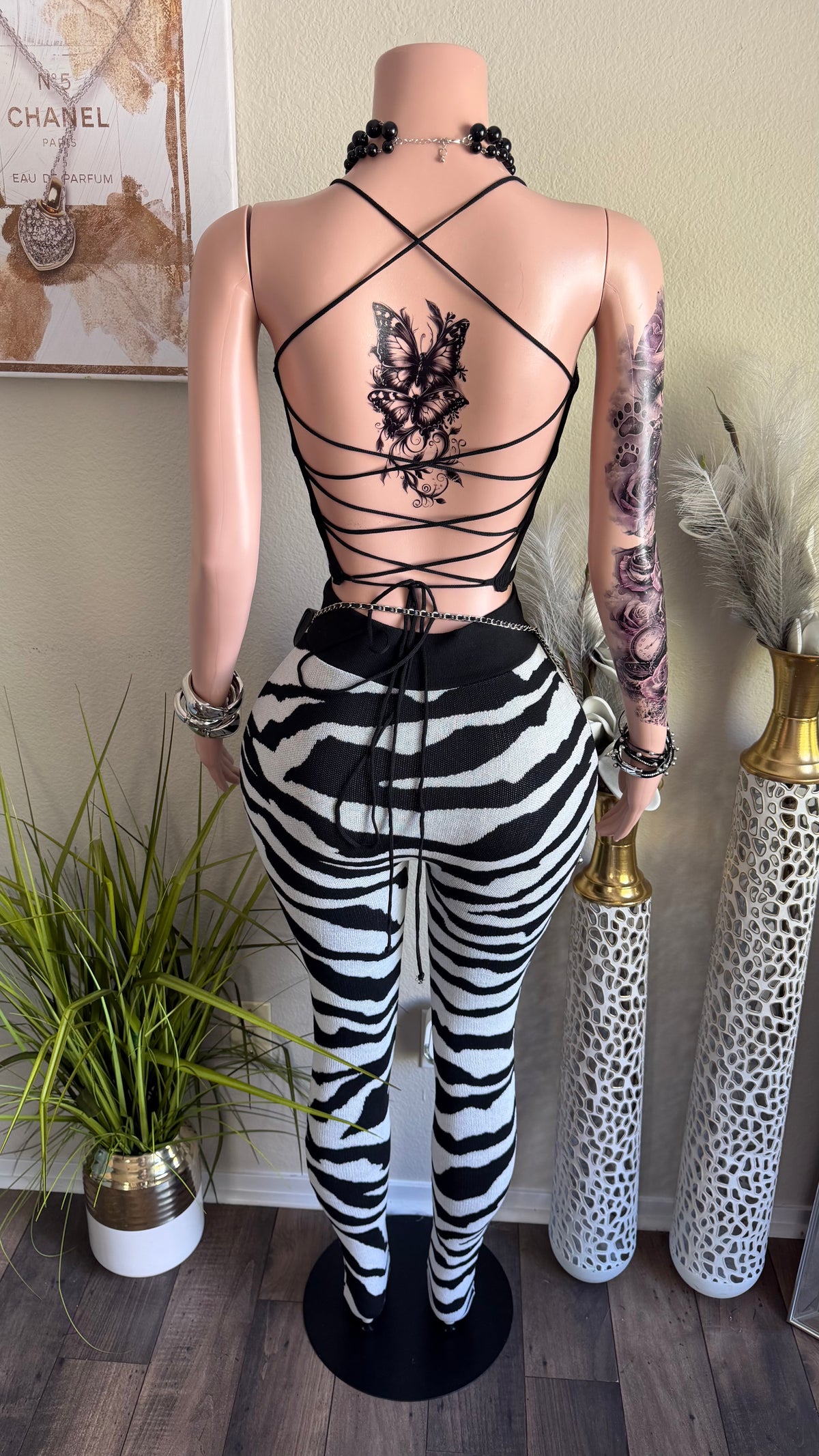 WILD LINES KNIT SET