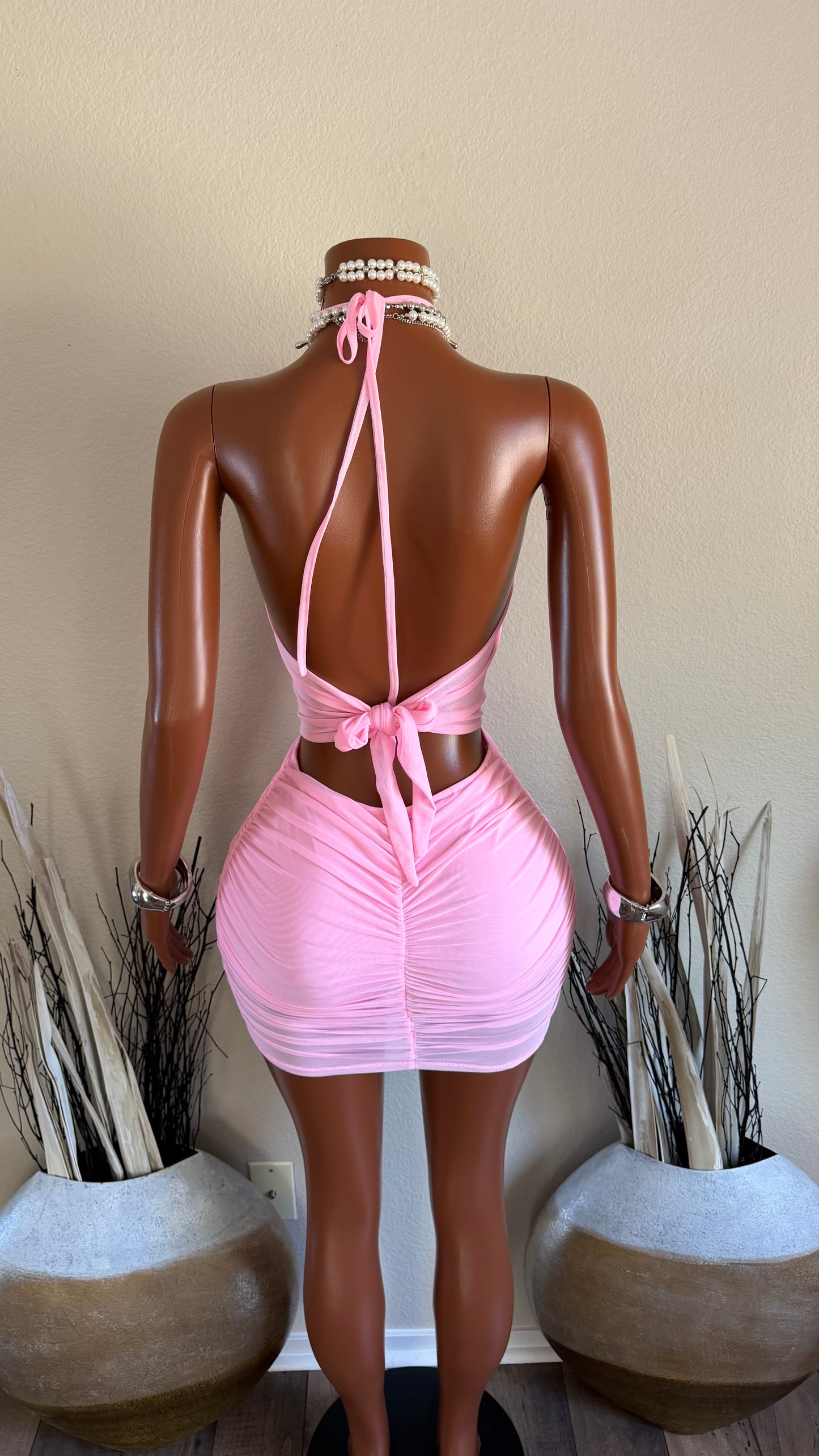 ADORE ME DRESS (PINK)