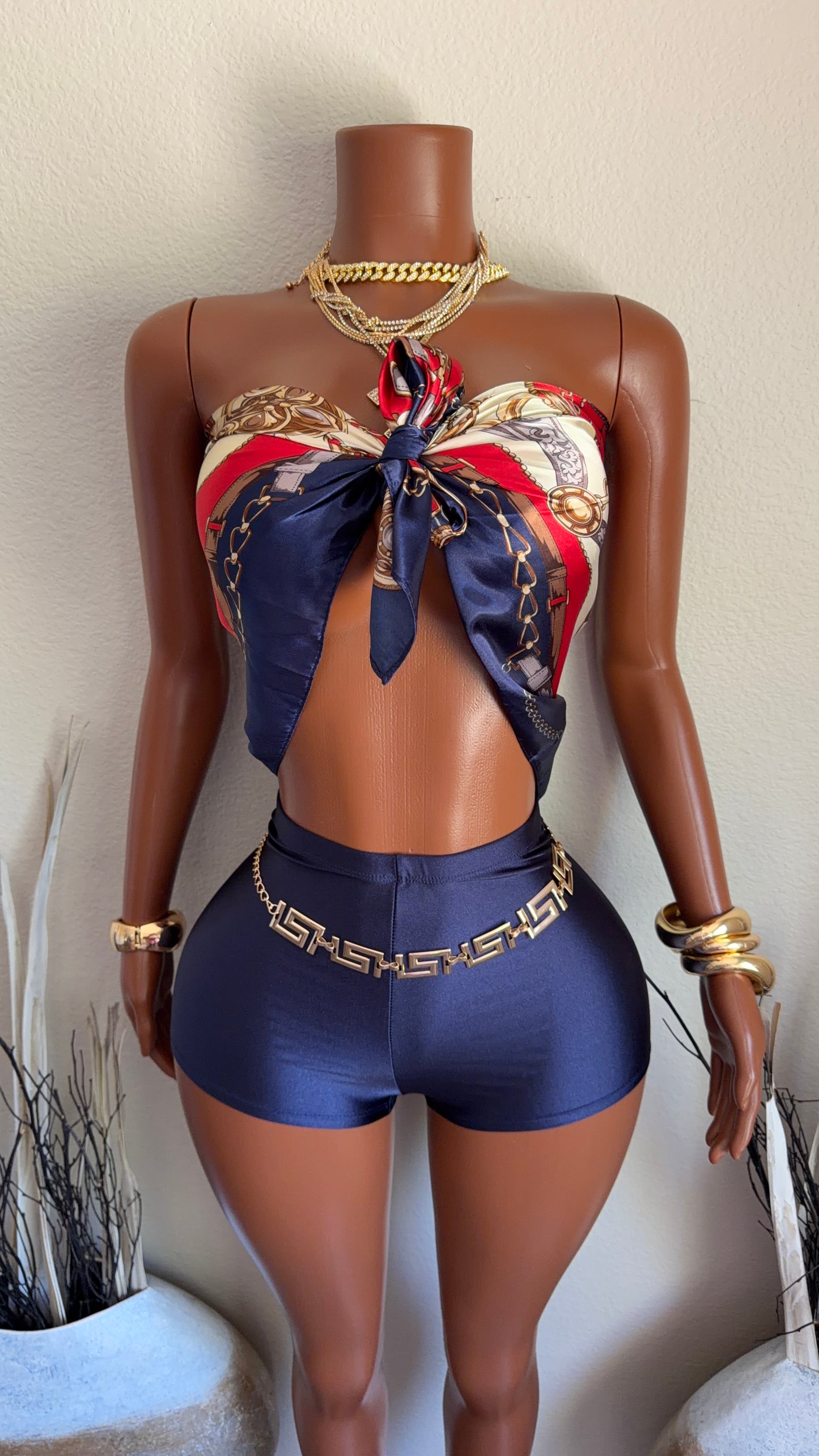 CHAIN REACTION SHORT SET