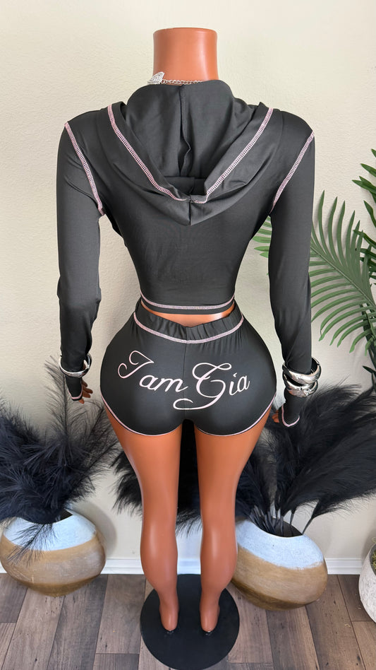 GIGI 2 PIECE SET (BLACK)