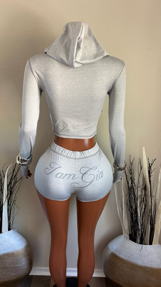 GIGI 2 PIECE SET (GRAY)