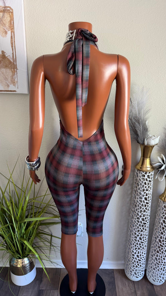CHECKMATE JUMPSUIT