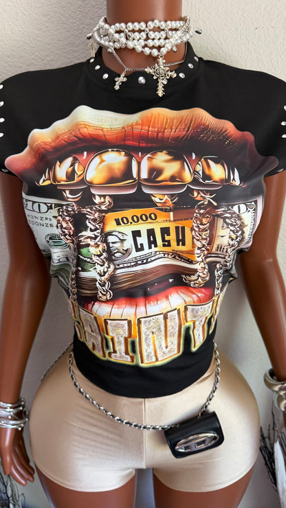 CASH MONEY SHORT SET