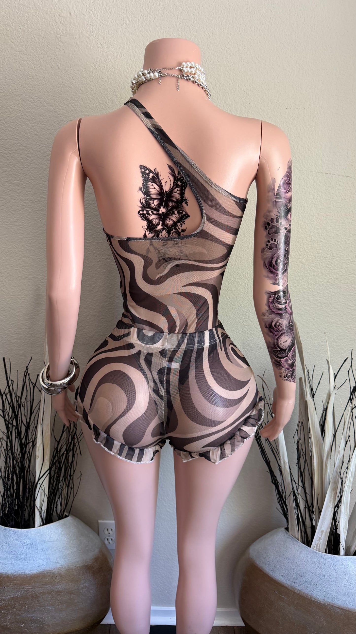 PRIVATE ACCESS BODYSUIT SET