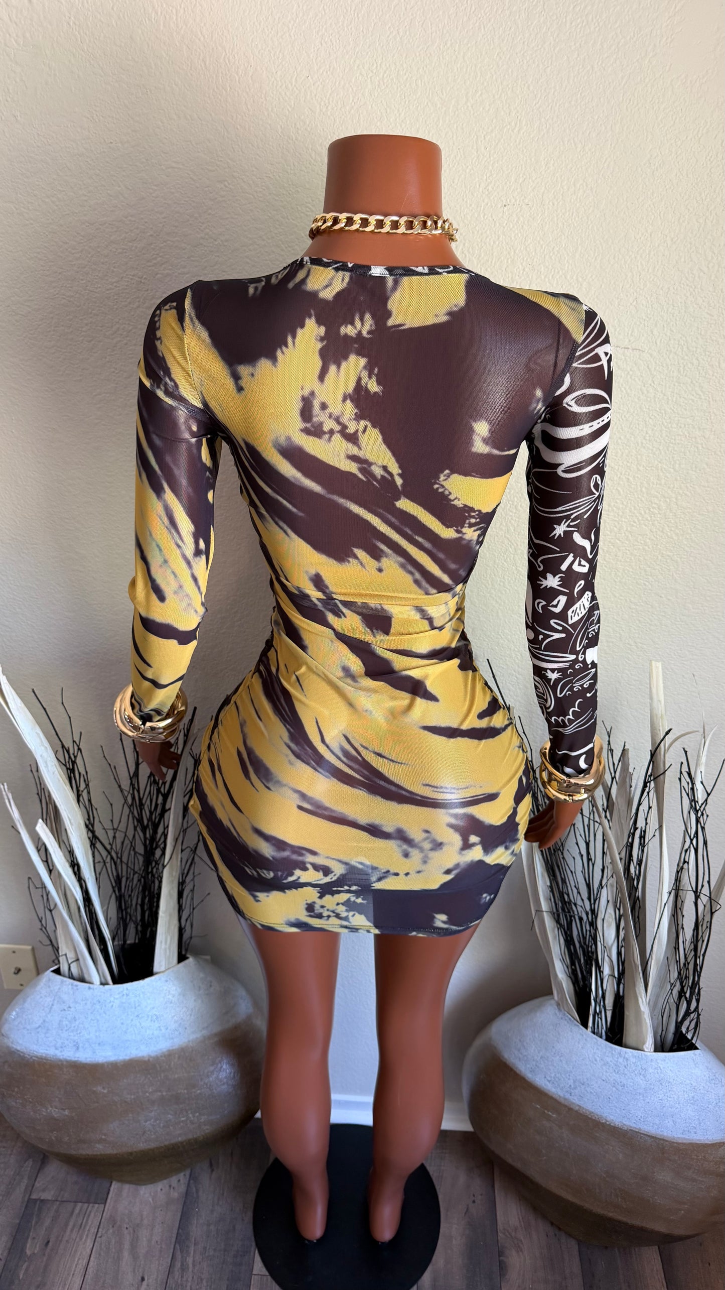 CHIC INSTINCT DRESS