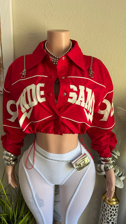 SPOTLIGHT CROPPED JACKET