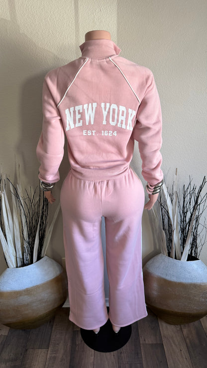 EMPIRE STATE LOUNGE SET (PINK)
