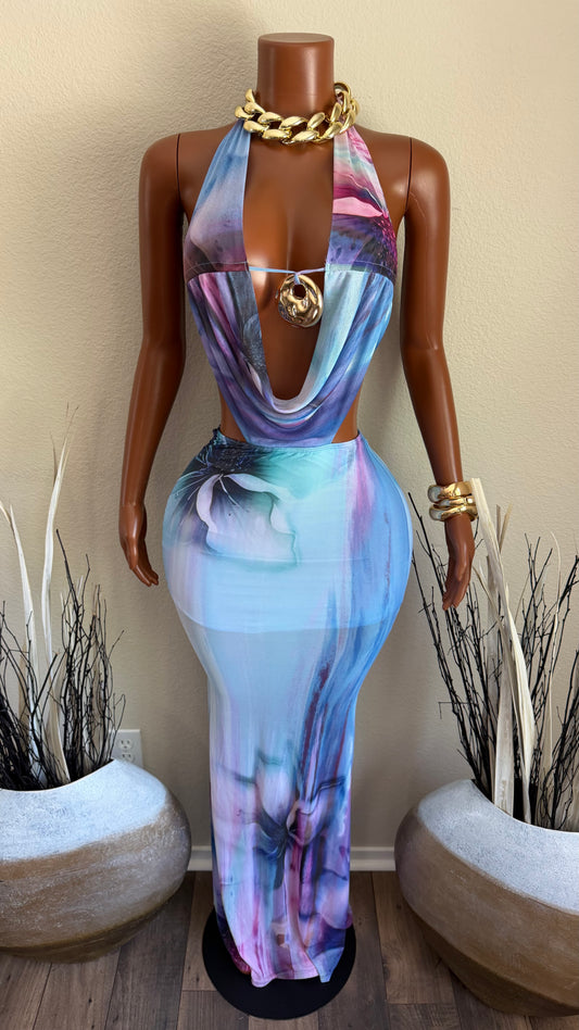 TROPIC AFFAIR DRESS