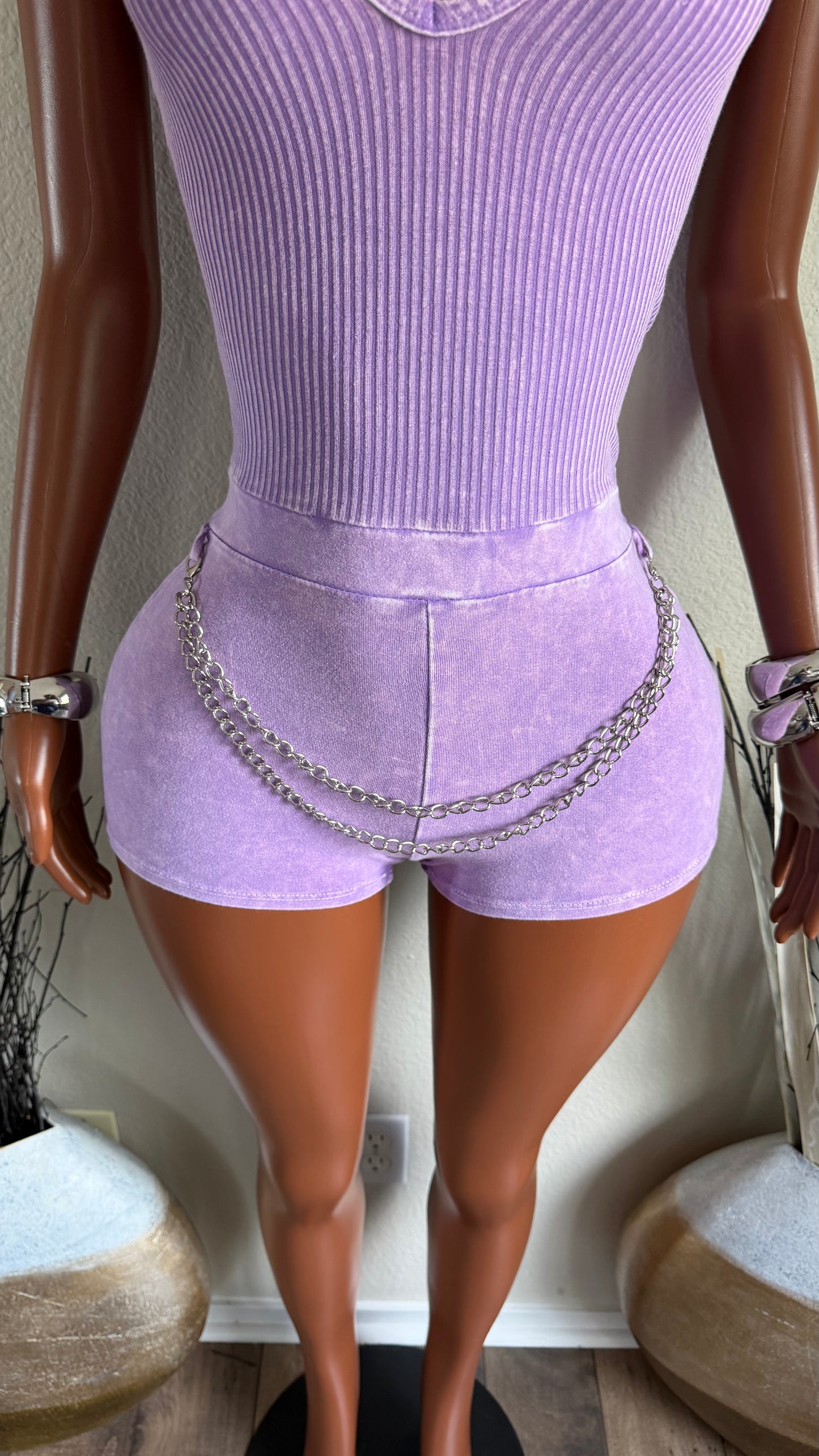 SOFT PRESTIGE ROMPER (LILAC)