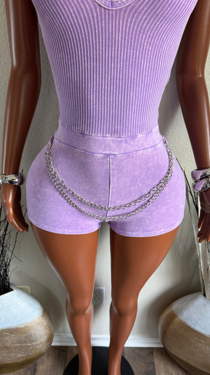 SOFT PRESTIGE ROMPER (LILAC)