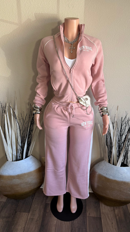 EMPIRE STATE LOUNGE SET (PINK)