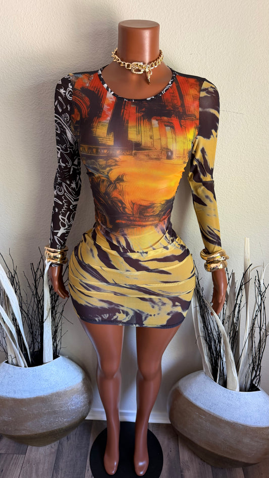 CHIC INSTINCT DRESS