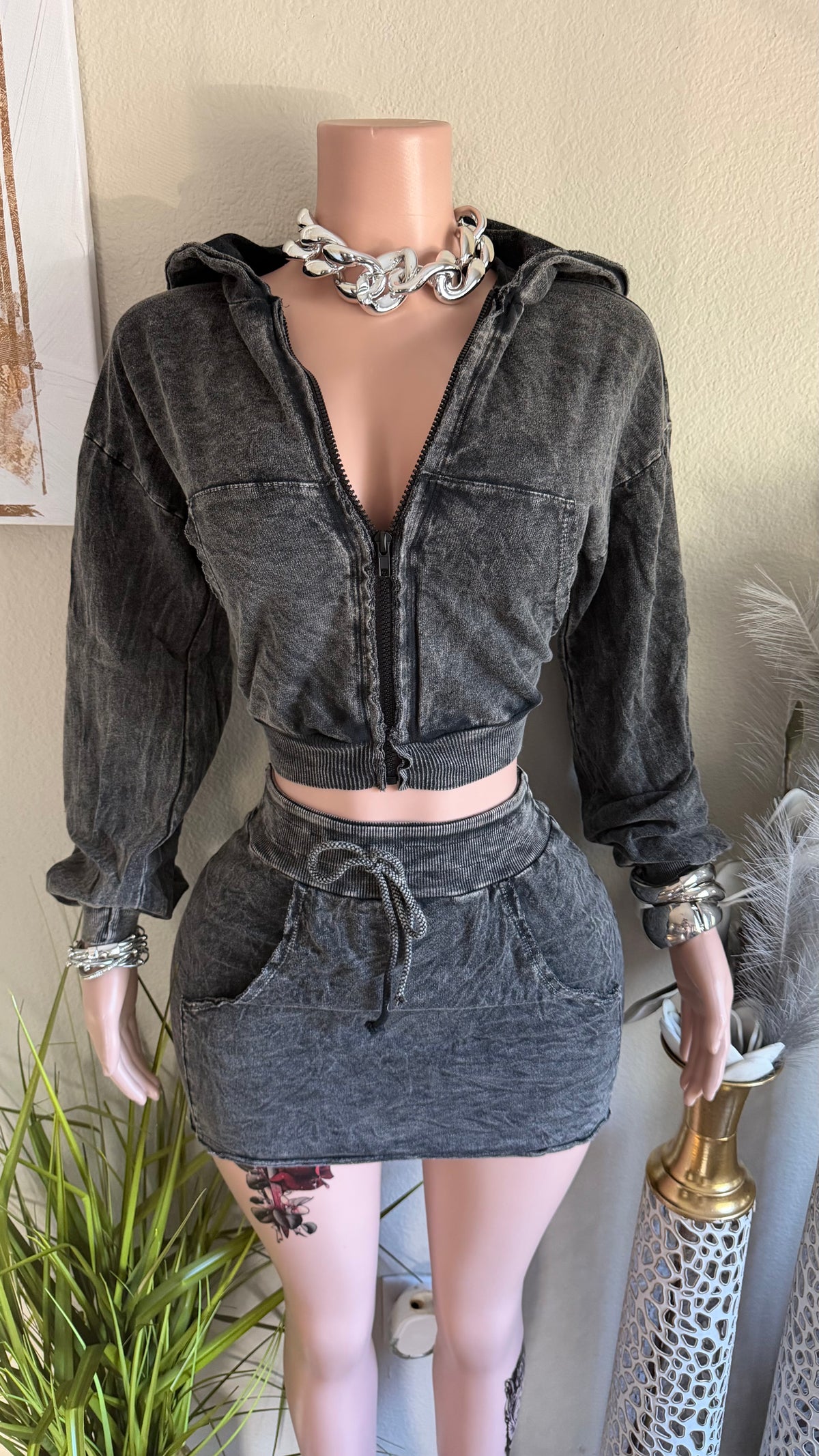 WASHED DIFFERENT SET (BLACK)