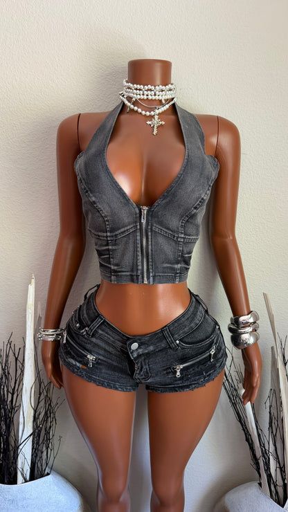 MORE FLAVOR DENIM SET