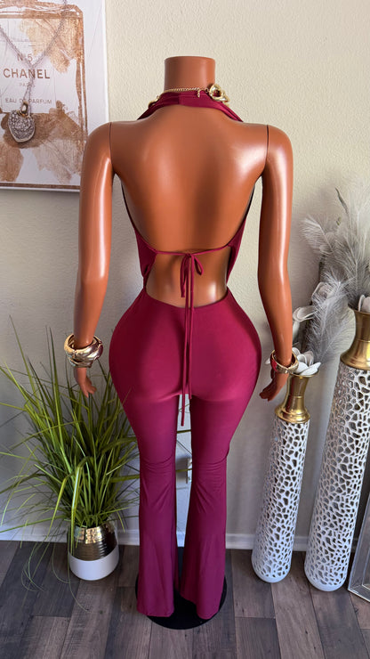 SWEET DELUXE 2 PIECE SET (BURGUNDY)