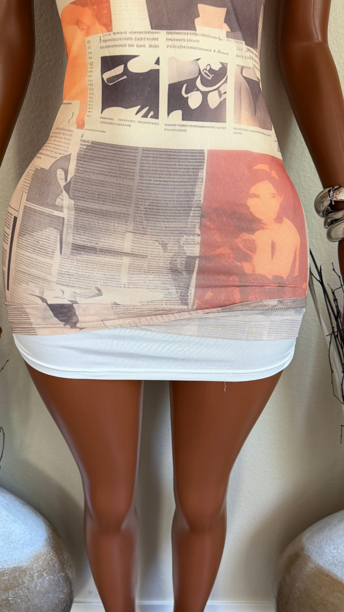 READ ALL ABOUT IT DRESS