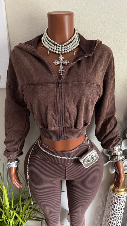 NO INTRODUCTION CAPRI SET BROWN)