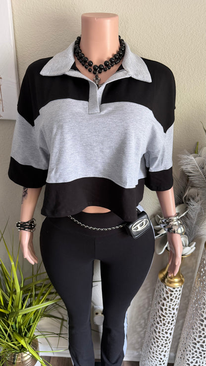 PLAY IT COOL SET (BLACK/GREY)
