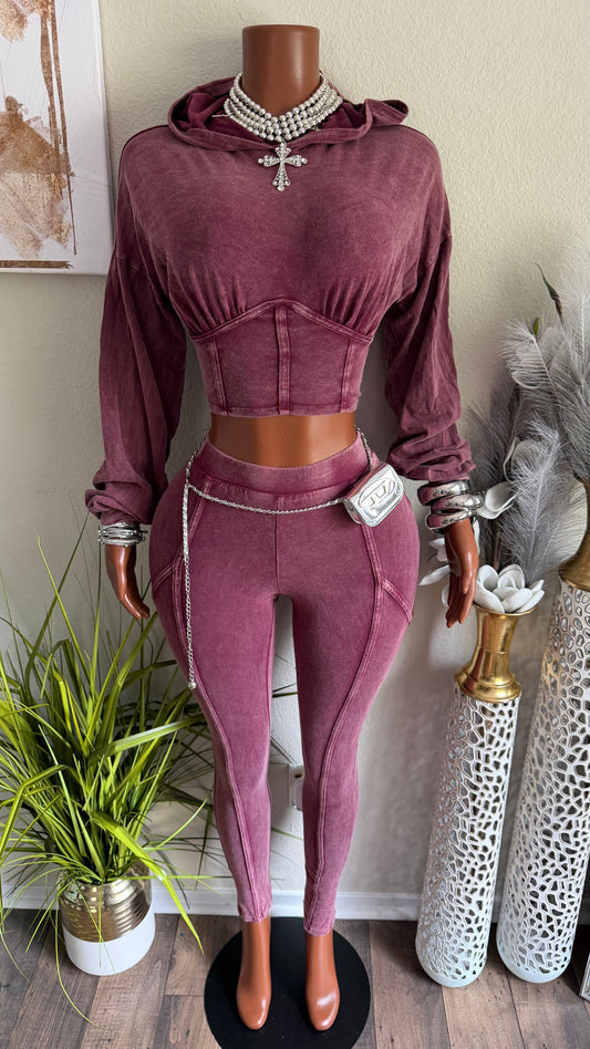 LITTLE ERRAND SET (BURGUNDY)