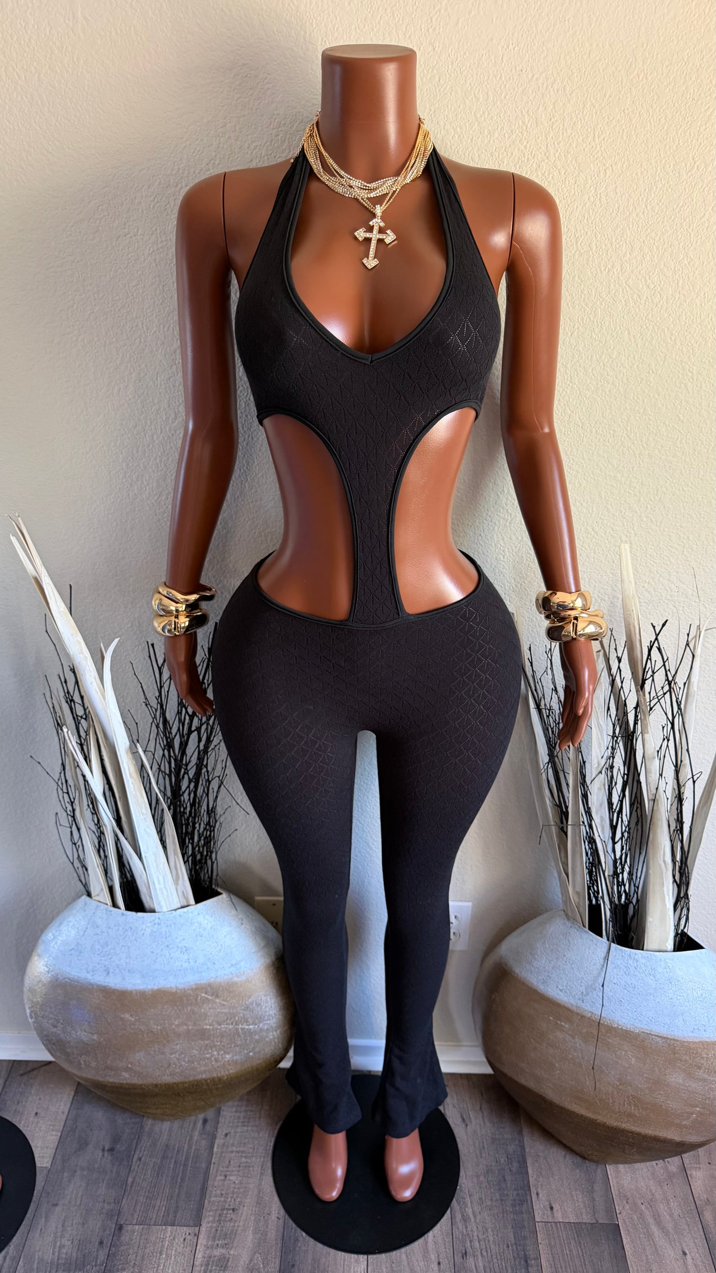 SWEET AND PAID JUMPSUIT (BLACK)