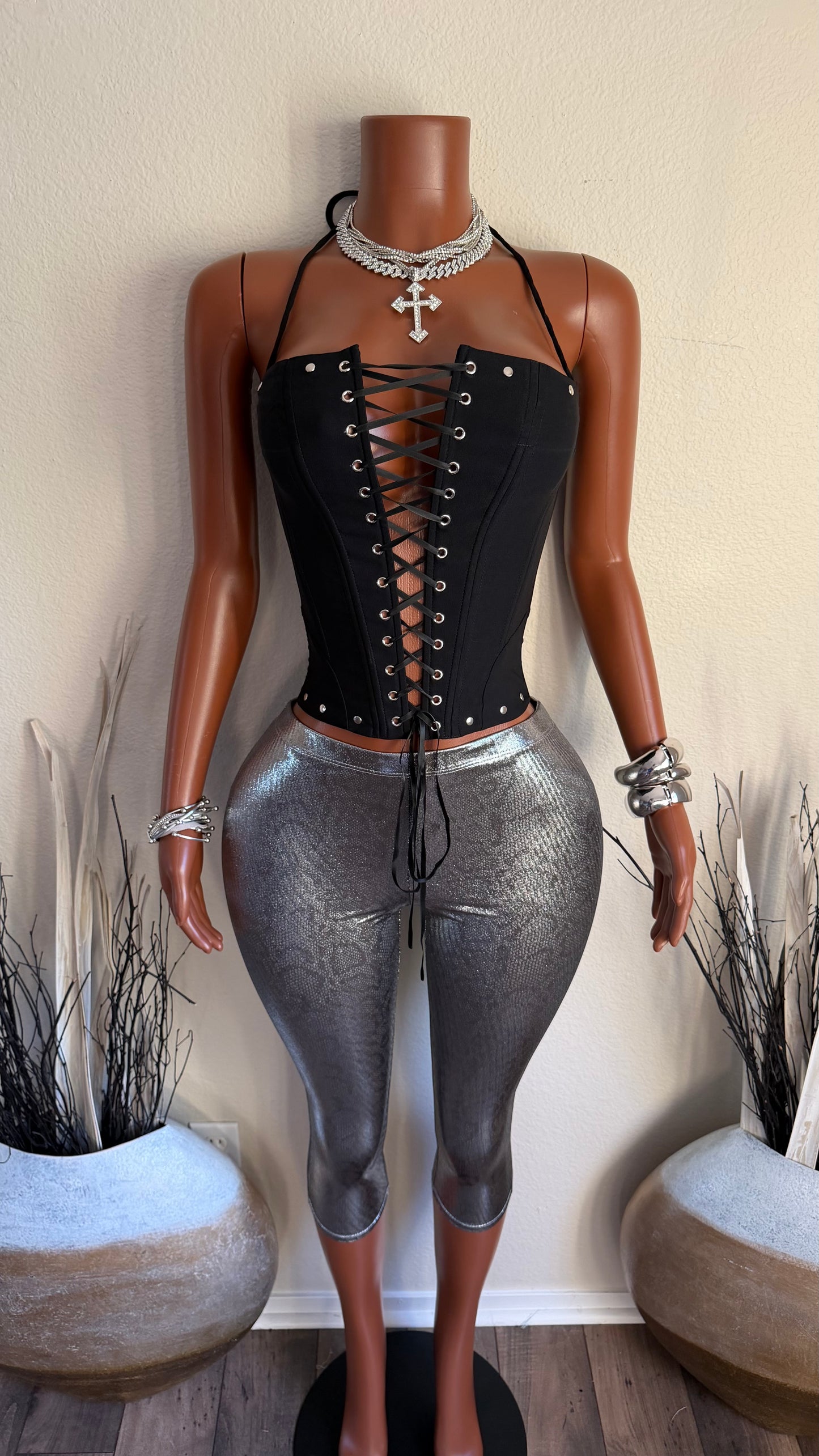 SWEET TALKER BUSTIER (BLACK)