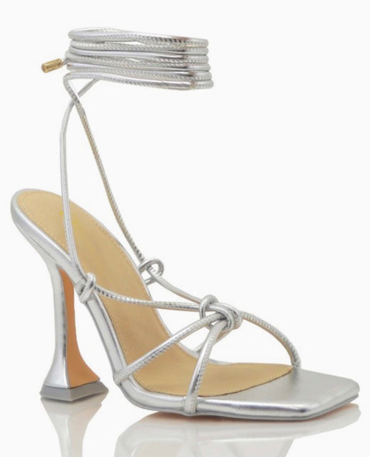 CITY GIRL HEEL (SILVER)