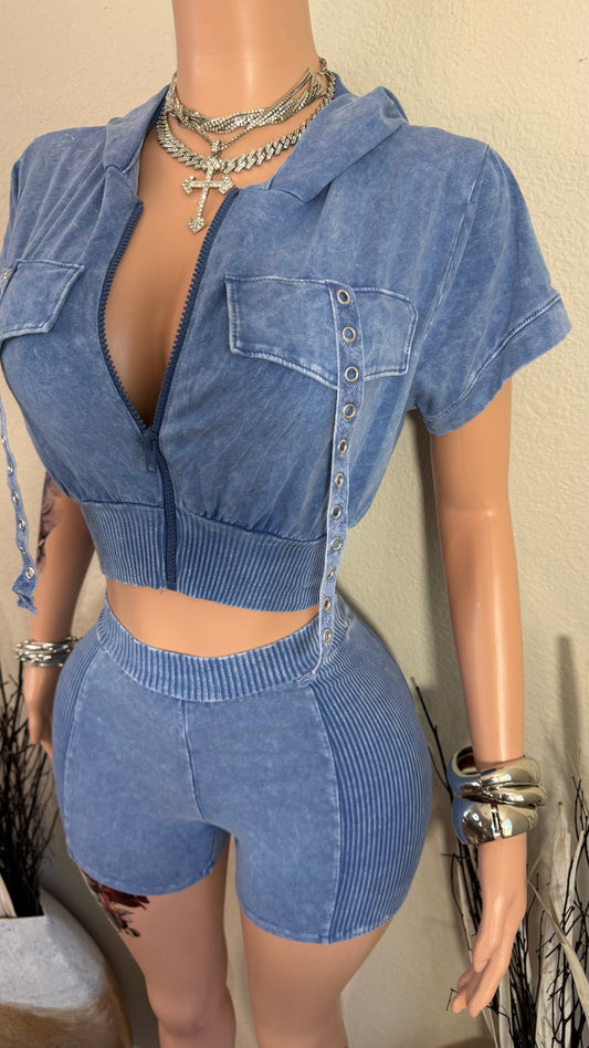 FINE LIVING SET (BLUE)