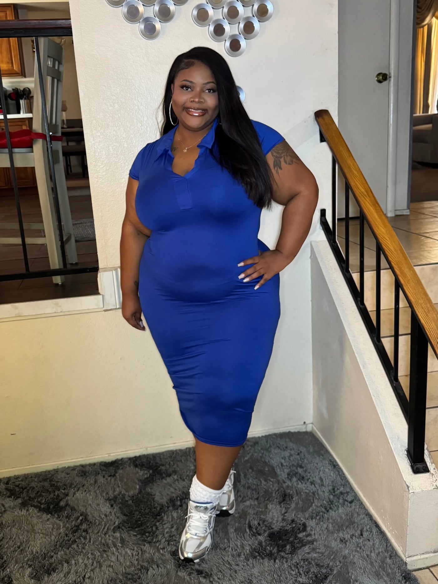 ALL FOR FUN DRESS (ROYAL) Couture For You