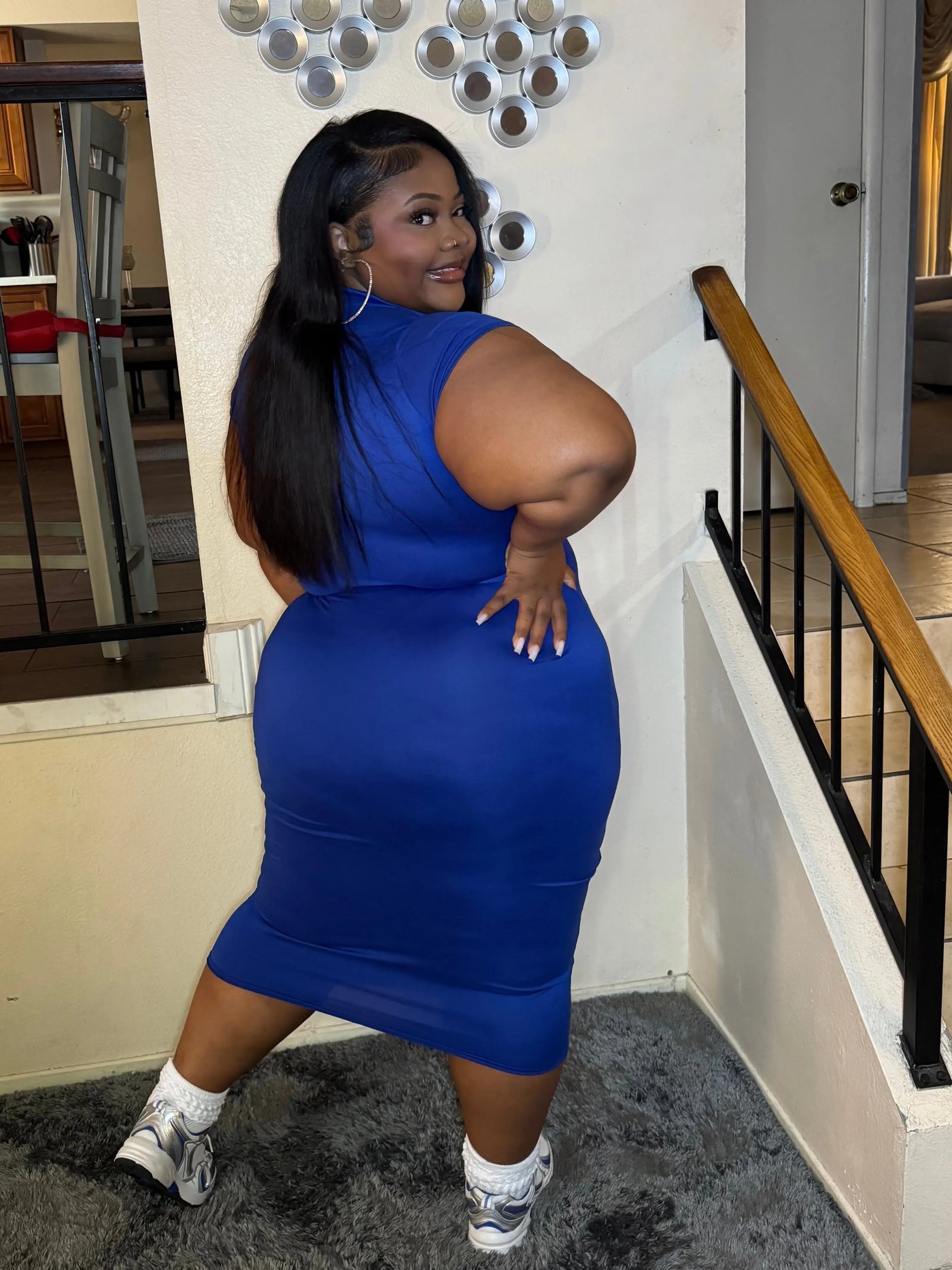ALL FOR FUN DRESS (ROYAL) Couture For You