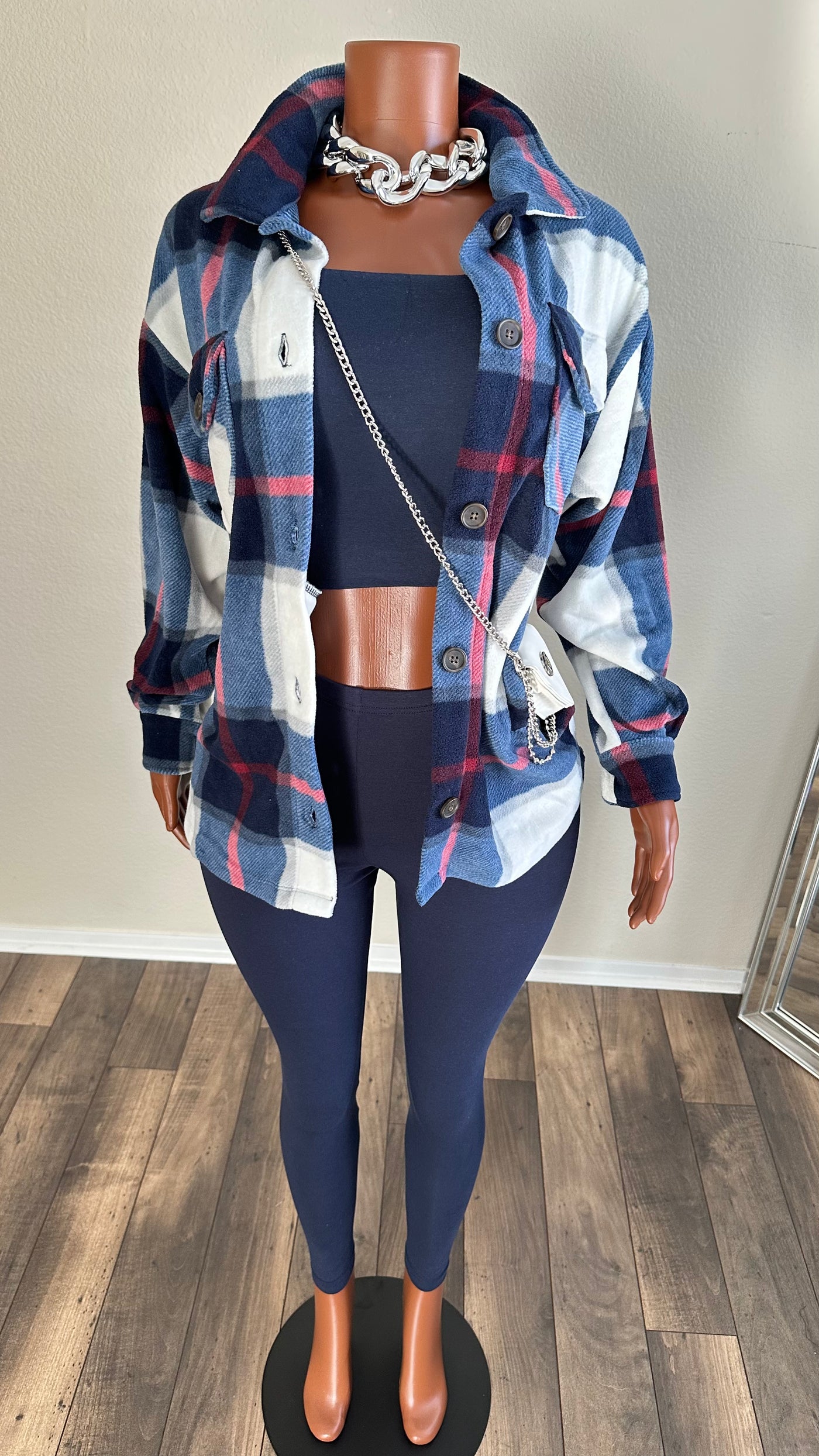 AUTUMN DAYS 3 PIECE SET (NAVY) Couture For You