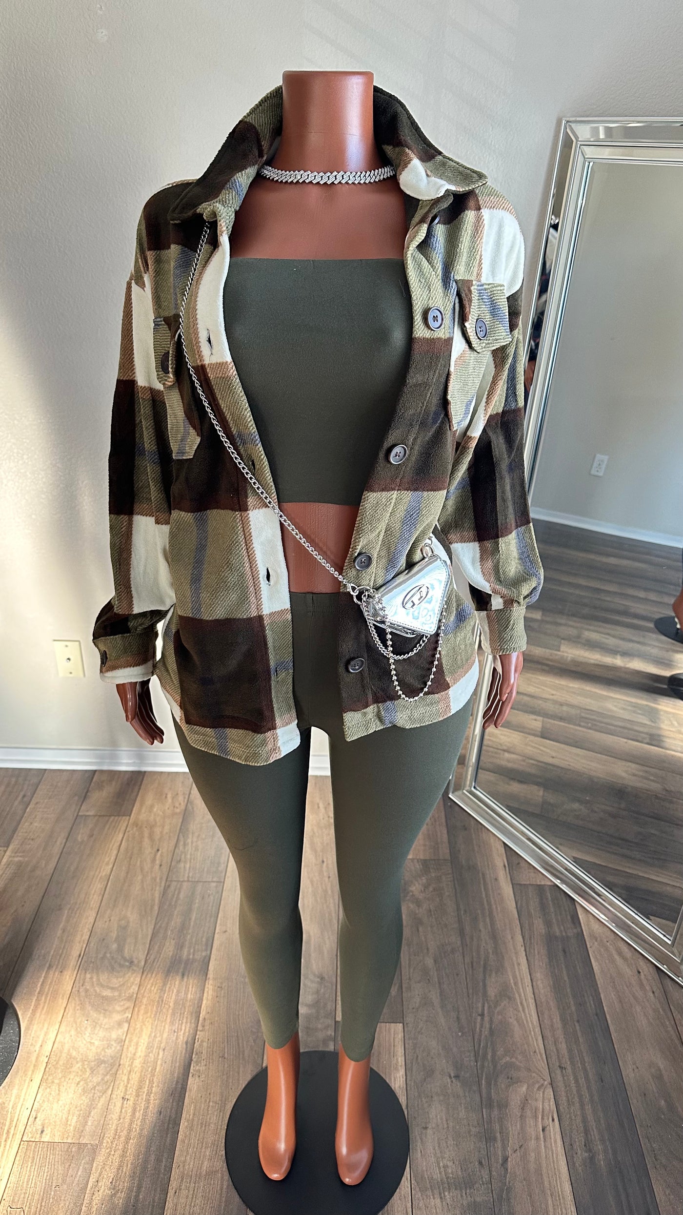 AUTUMN DAYS 3 PIECE SET (OLIVE) Couture For You