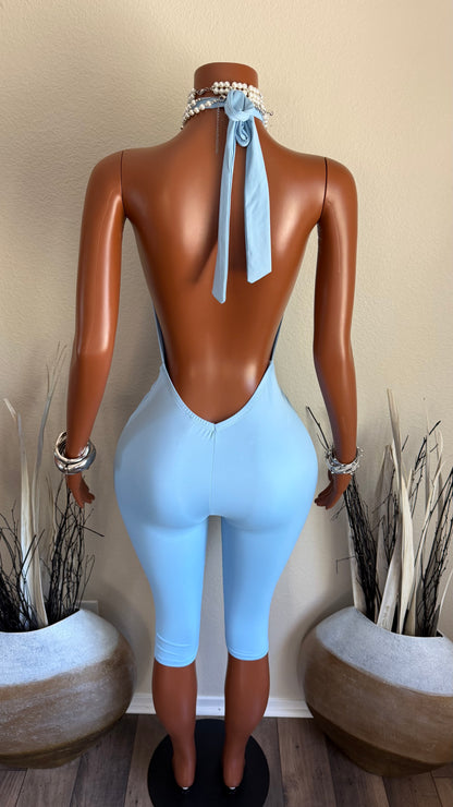 ELEVATED MOOD ROMPER (LT. BLUE)