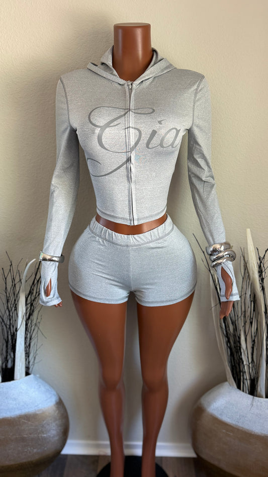 GIGI 2 PIECE SET (GRAY)