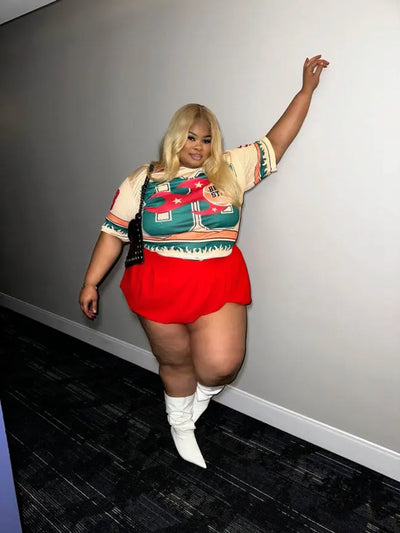 BUBBLE SKIRT (RED) Couture For You