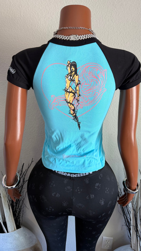 PRETTY DOLL TOP (BLUE)