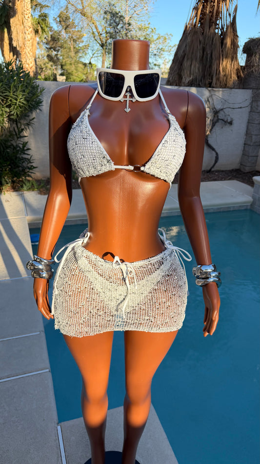 PALM PARADISE SWIMWEAR (WHITE)