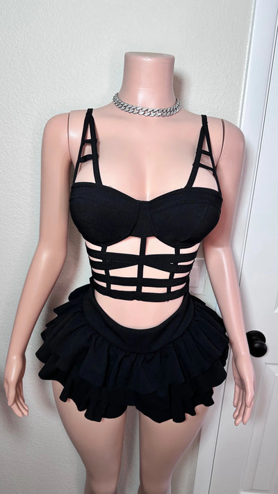 CAGED CROP TOP Couture For You