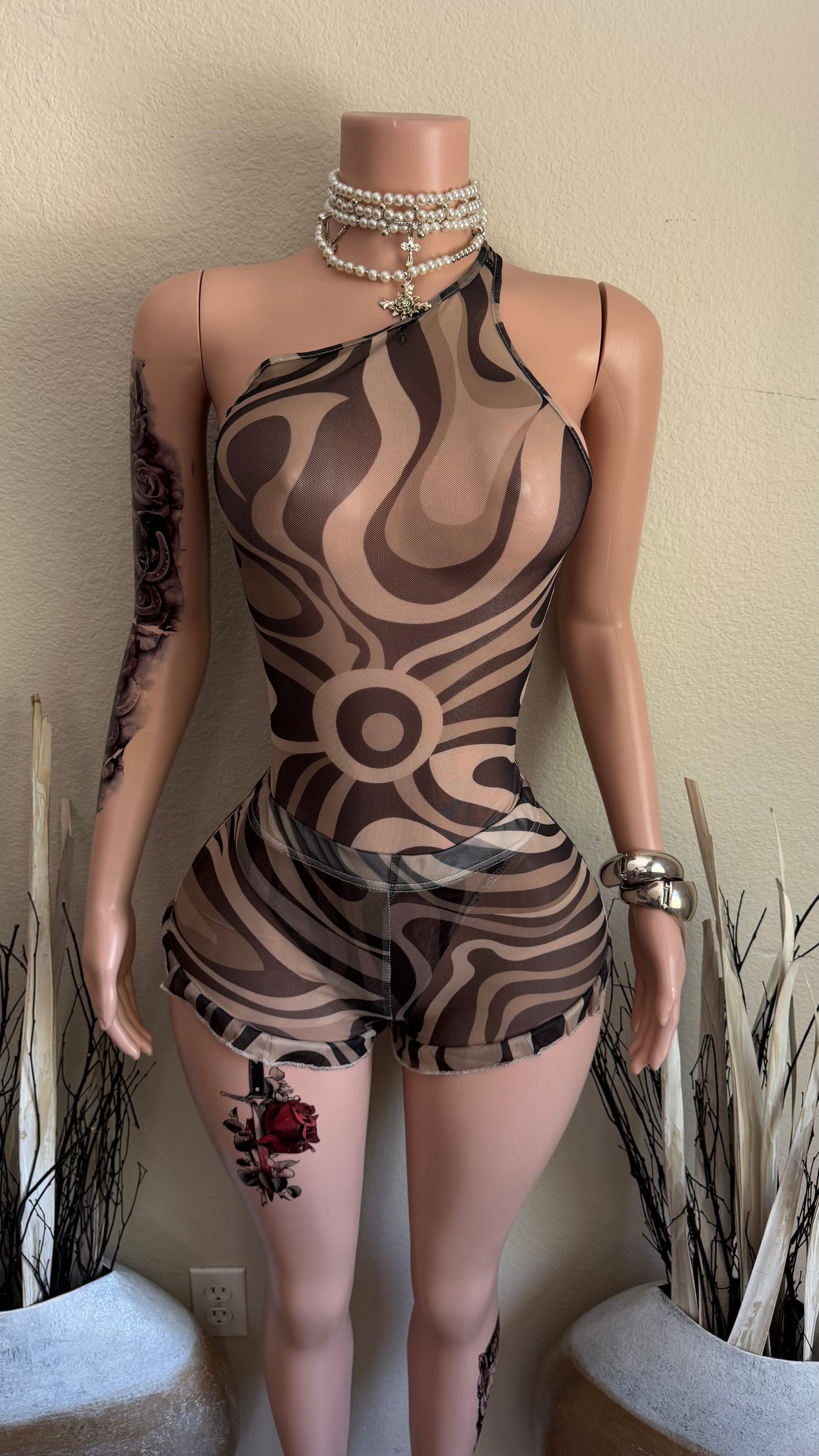 PRIVATE ACCESS BODYSUIT SET