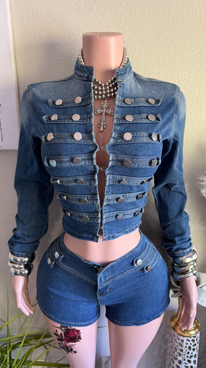 COMMANDER CUTIE DENIM SET