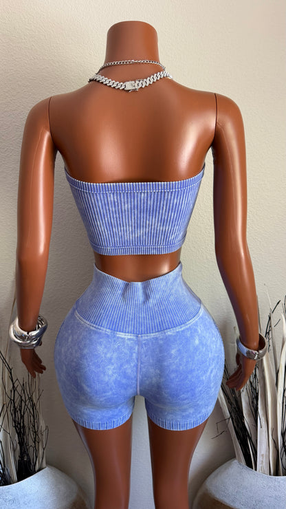 FLEX APPEAL ACID WASH SET (INDIGO)