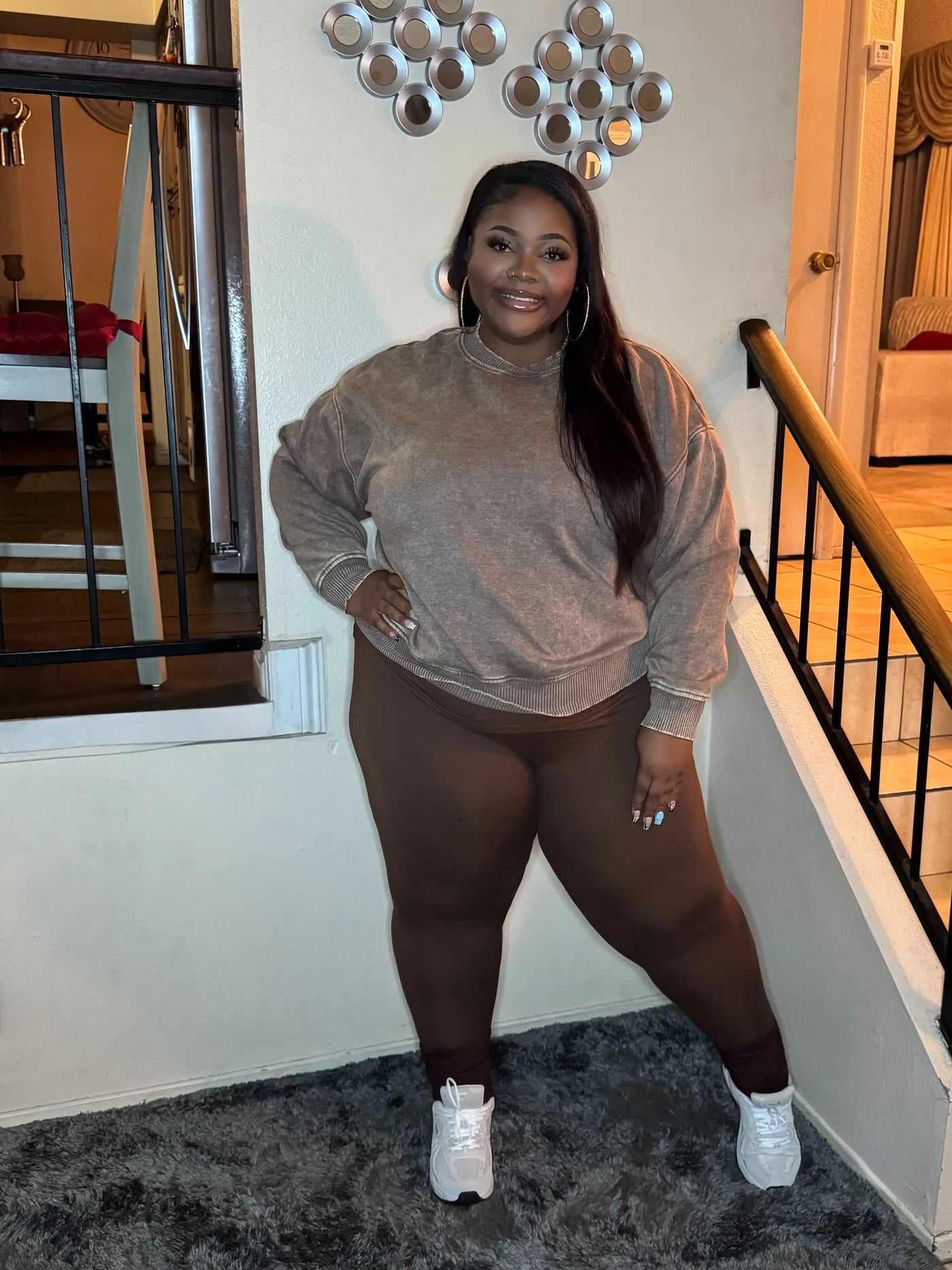 FEELING RELAXED SET (BROWN) Couture For You