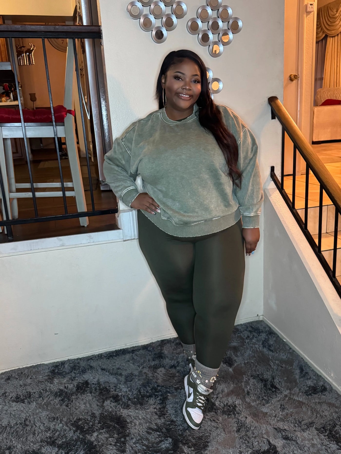 FEELING RELAXED SET (OLIVE) Couture For You