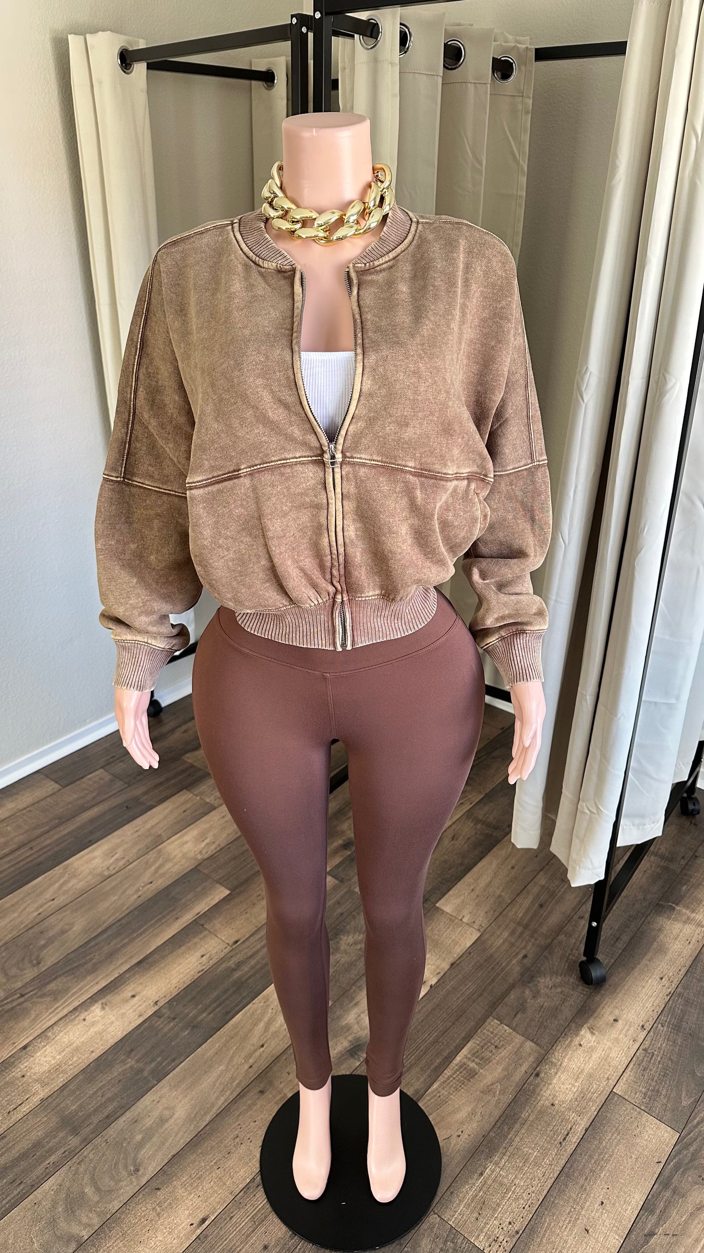 FIRST DAY OF FALL 3 PIECE SET (BROWN) Couture For You