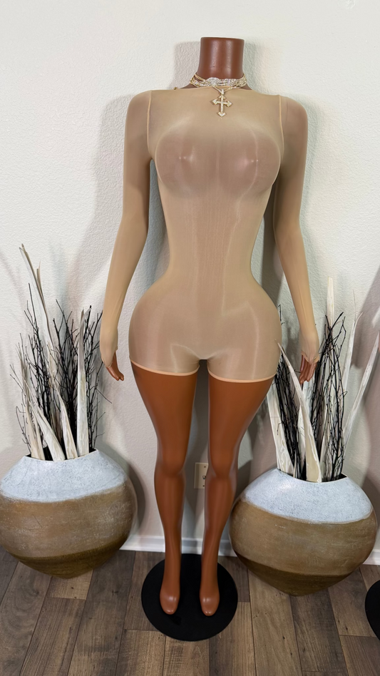 DREAM-CHASER ROMPER (NUDE)