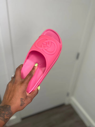 G SLIDES (PINK) Couture For You