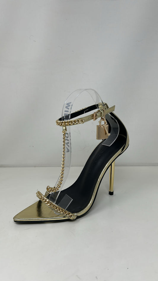PRETTY GIRL HEEL (GOLD)