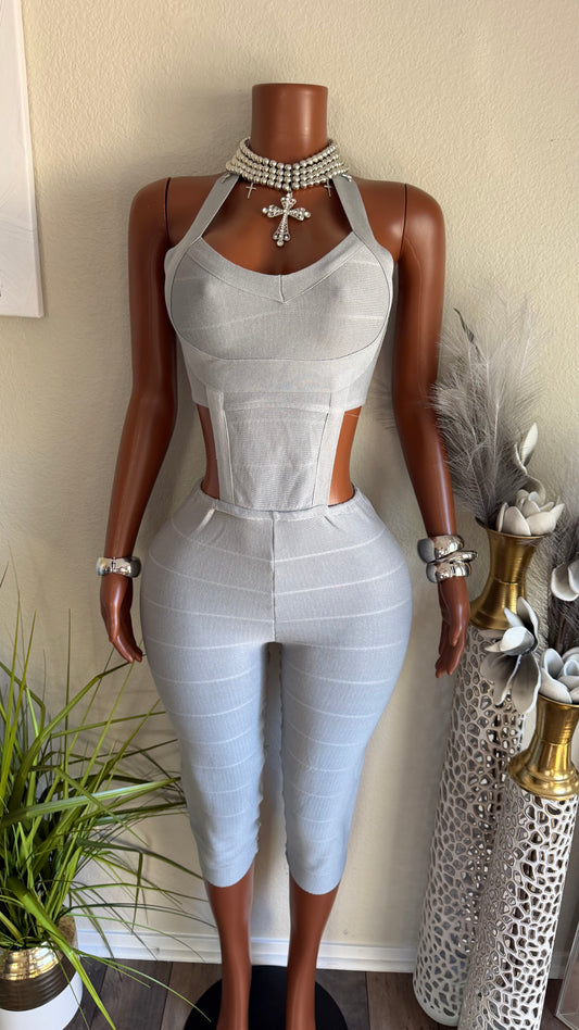 BODY GOALS JUMPSUIT (GREY)